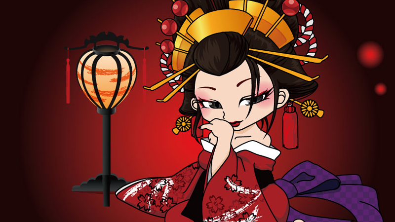 ミニ花魁